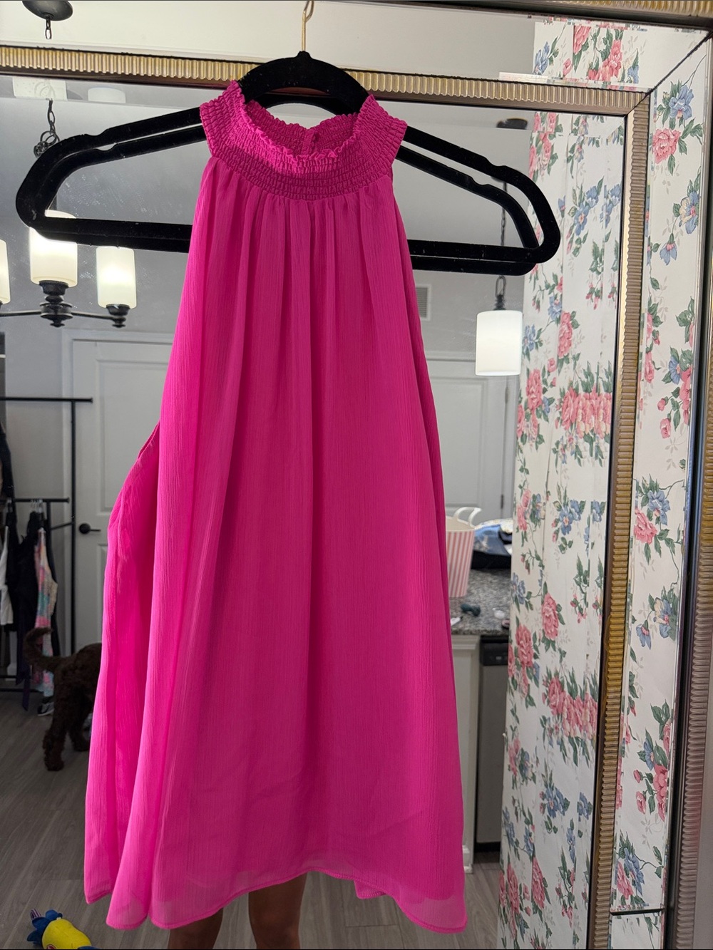 Halogen Fuchsia Halter Chemise
